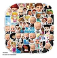 Un Jefe En Pañales - Set 50 Stickers / Calcomanías Adhesivas - Miniatura 6