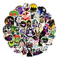 Villanos Disney - Set 50 Stickers / Calcomanía Autoadhesiva - Miniatura 1