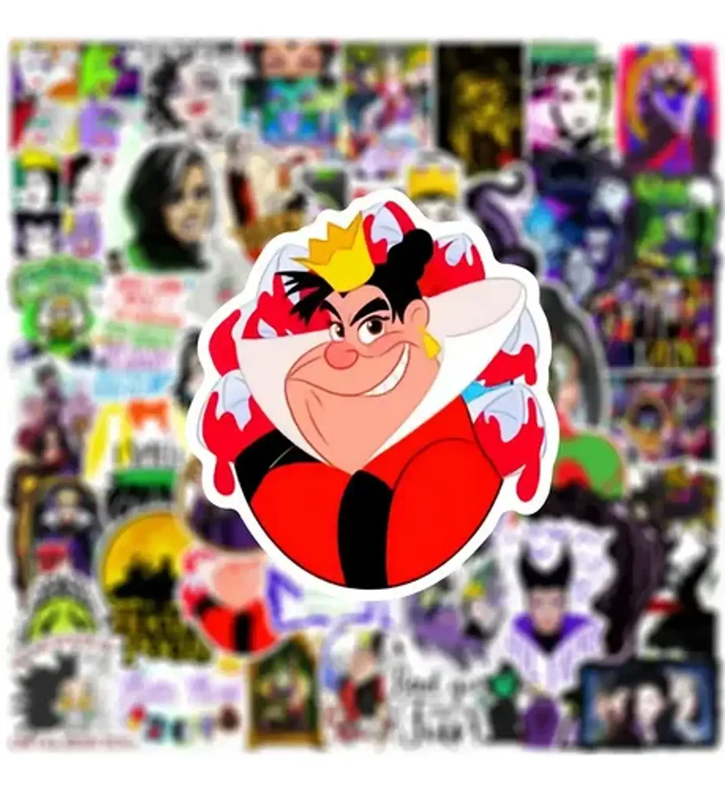 Villanos Disney - Set 50 Stickers / Calcomanía Autoadhesiva 2