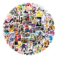Super Smash Bros - Set De 50 Stickers / Calcomanías - Miniatura 1