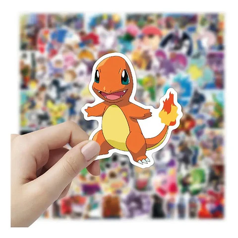 Super Smash Bros - Set De 50 Stickers / Calcomanías