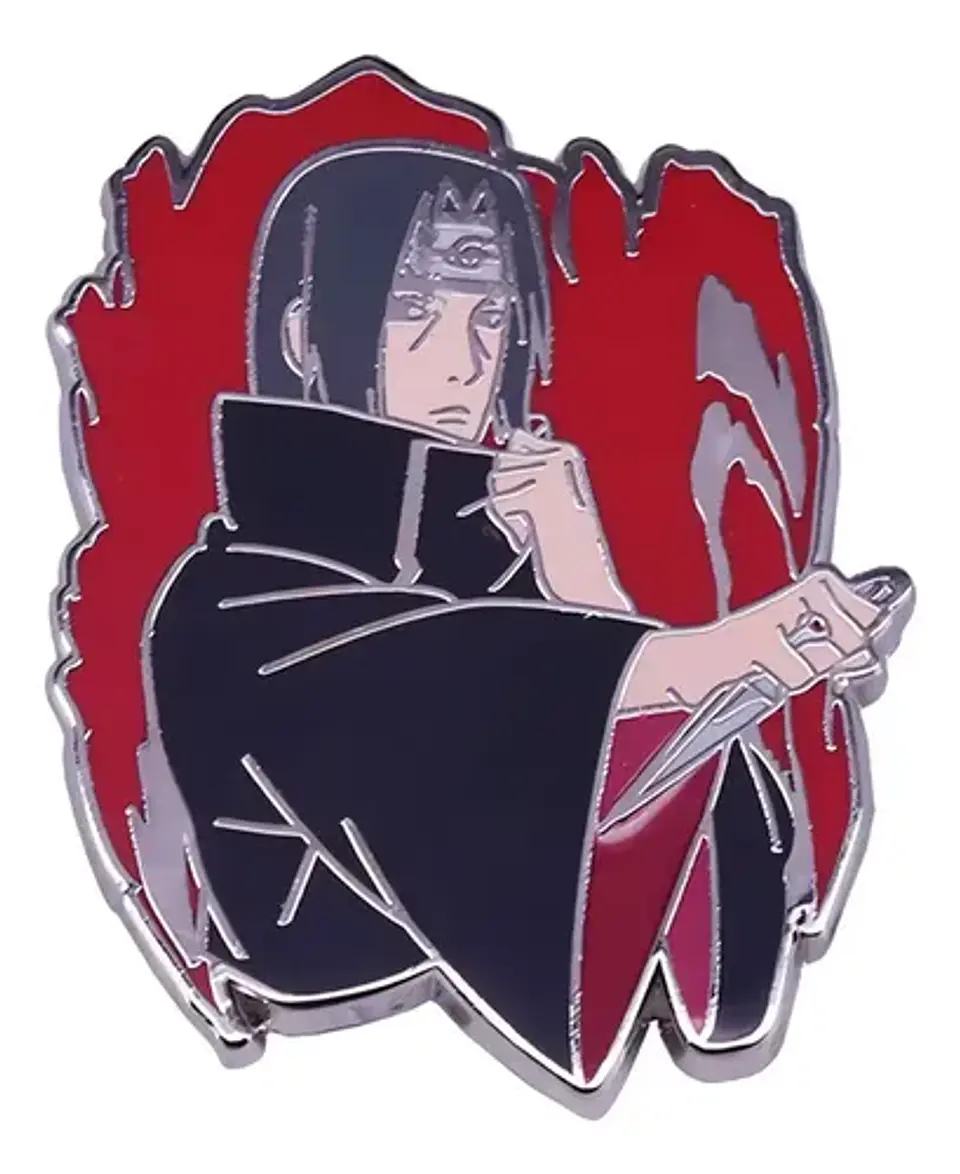 Pins De Itachi Uchiha / Jujutsu Kaisen / Broches Metálicos 1