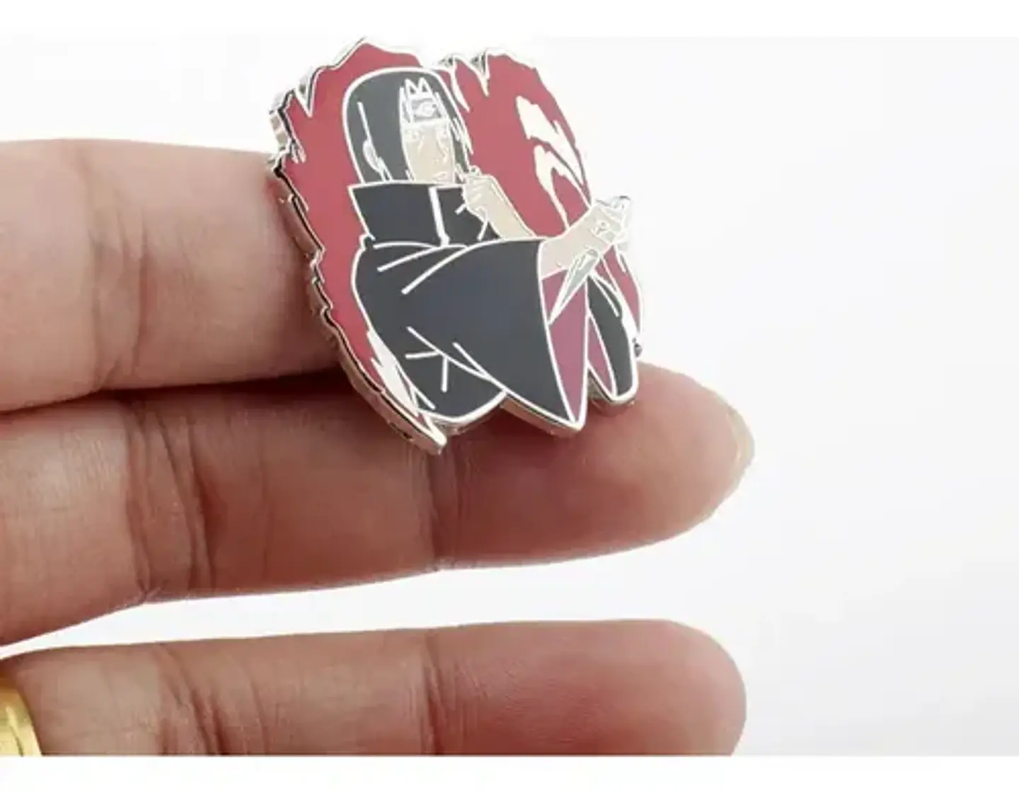 Pins De Itachi Uchiha / Jujutsu Kaisen / Broches Metálicos 2