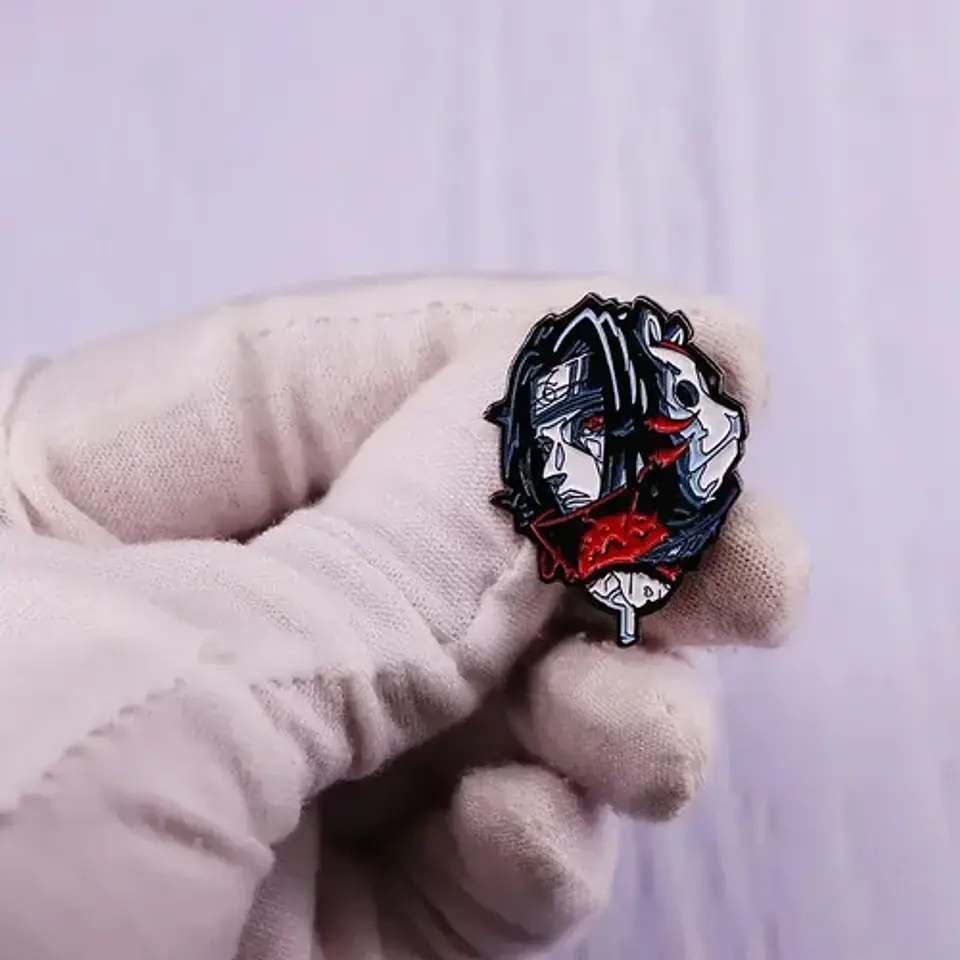 Pins De Itachi Uchiha / Jujutsu Kaisen / Broches Metálicos 6