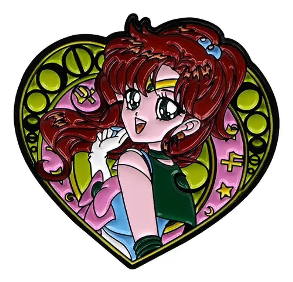 Pins De Sailor Jupiter / Sailor Moon / Broches Metálicos 1