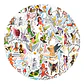 Tinker Bell - Set 50 Stickers / Calcomanías Autoadhesivas - Miniatura 1