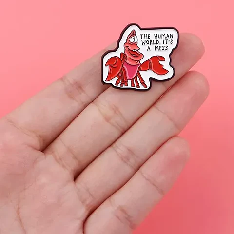 Pins De Sebastián / La Sirenita / Broches Metalicos (pines)