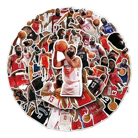 James Harden - Set 50 Stickers / Calcomanías Autoadhesivas