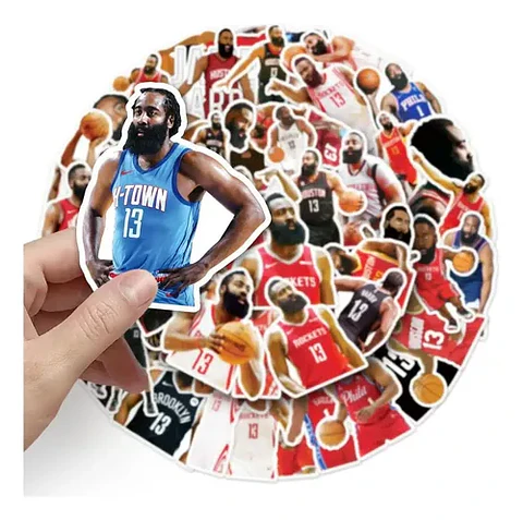 James Harden - Set 50 Stickers / Calcomanías Autoadhesivas