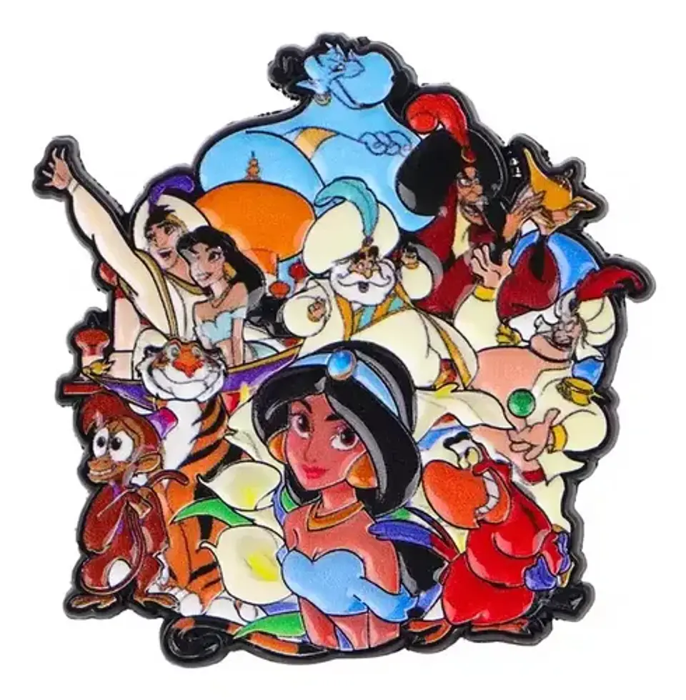 Pins De Aladdin / Aladdin / Broches Metalicos (pines) 7