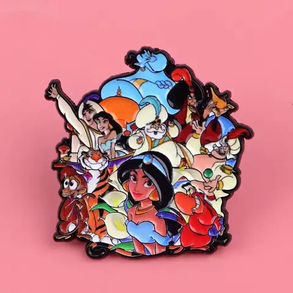 Pins De Aladdin / Aladdin / Broches Metalicos (pines) 8