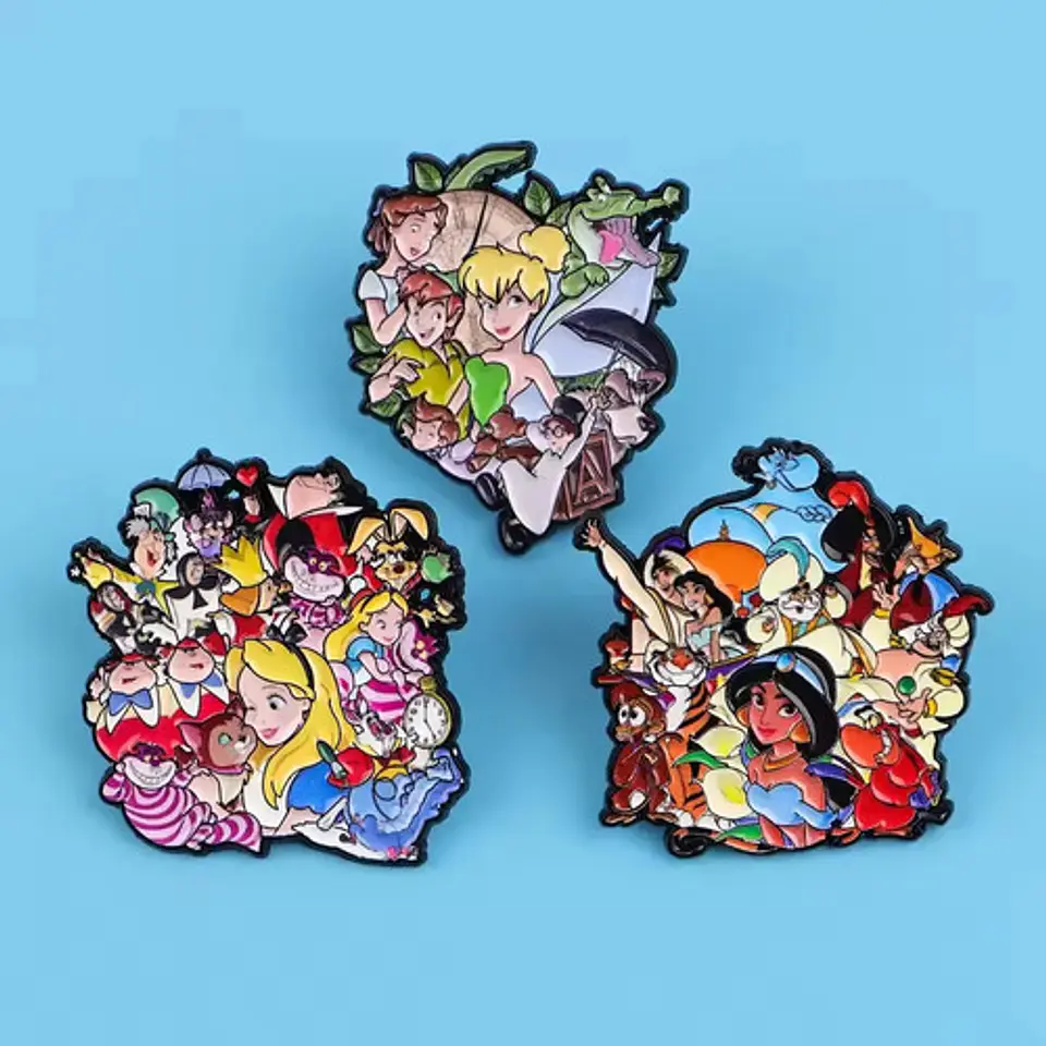 Pins De Aladdin / Aladdin / Broches Metalicos (pines) 9