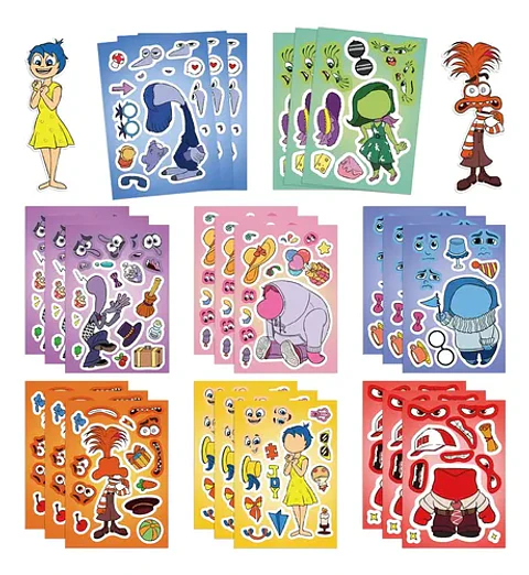 Pack X16 Láminas Stickers Intensamente Pegatinas Adhesivas