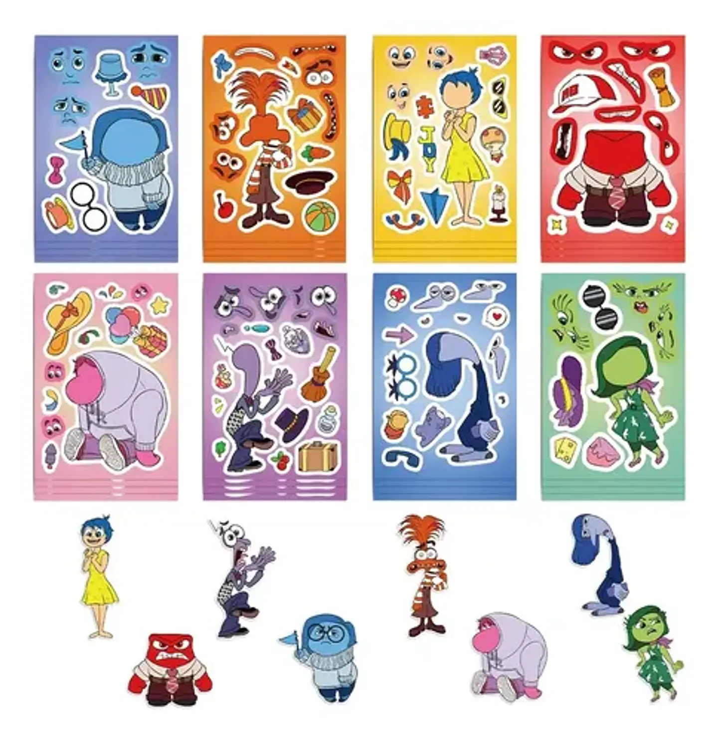 Pack X16 Láminas Stickers Intensamente Pegatinas Adhesivas 4