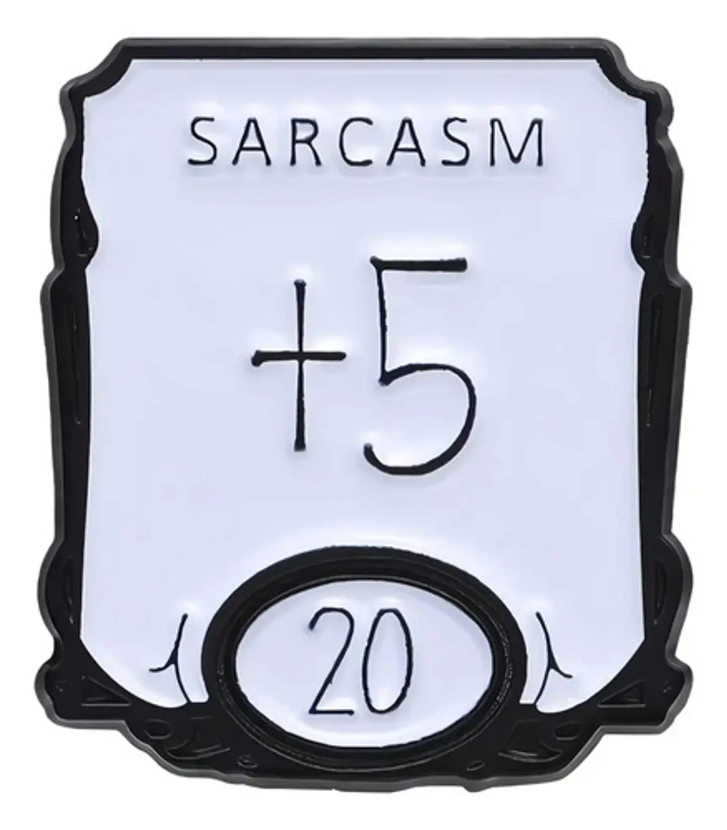 Pins De Sarcasmo / I Love Sarcasmo / Broches Metálicos 1