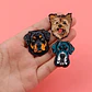 Pins De Perros Kawaii / I Love Perritos / Broches Metalicos - Miniatura 8