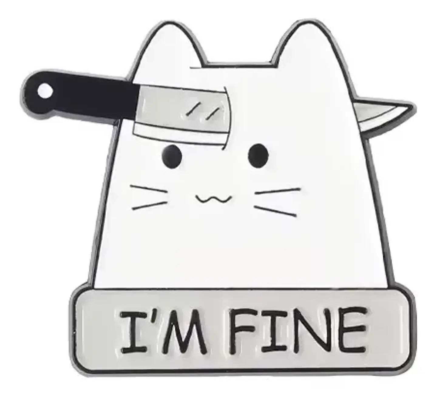 Pins De Gato Comiendo / I Love Cats / Broches Metálicos 16