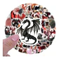 Set 100 Stickers De La Casa Del Dragon - Pegatinas - Miniatura 4