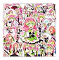 Mitsuri Kanroji - Set 50 Stickers / Calcomanía Autoadhesiva - Miniatura 5