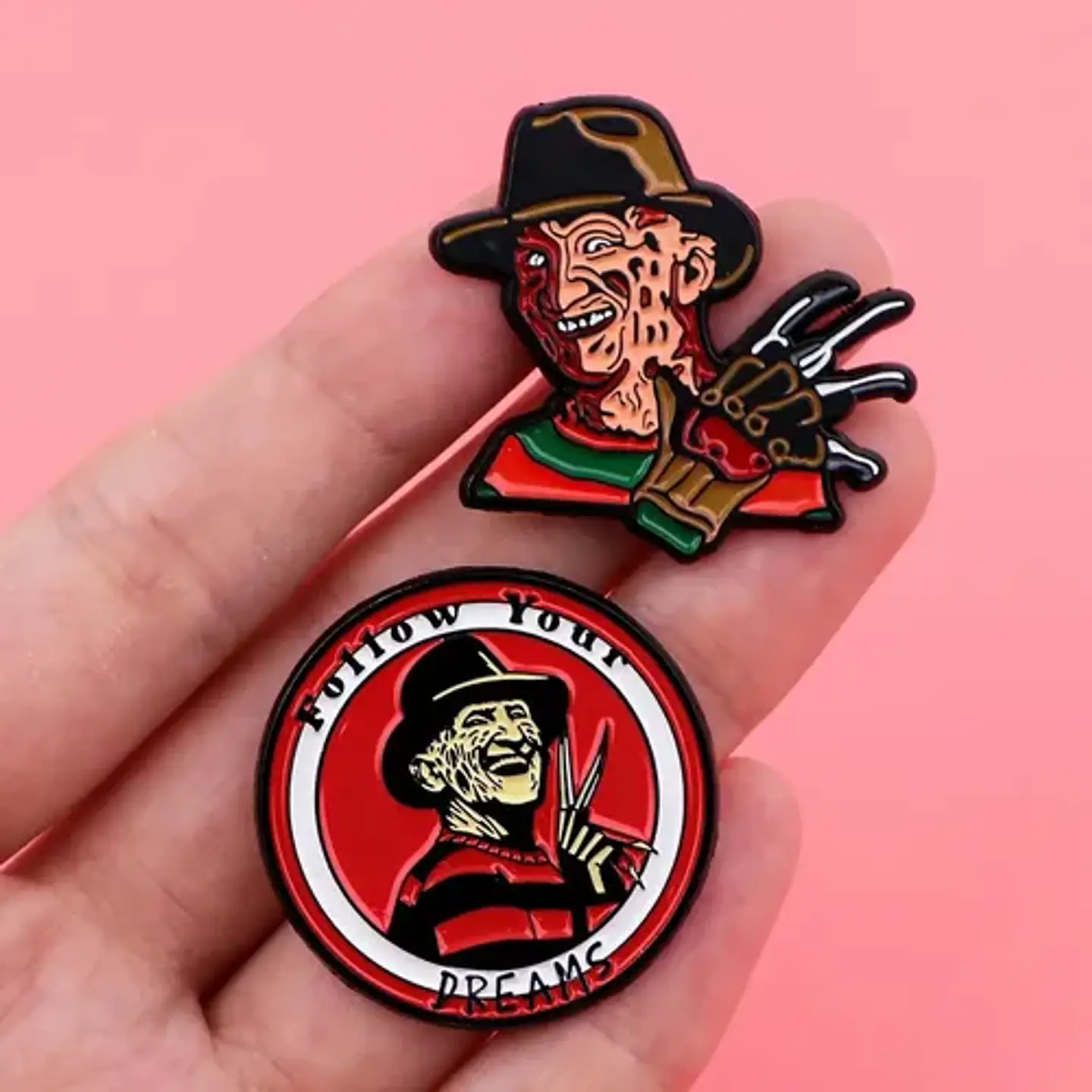 Pins De Freddy Krueger / Freddy Krueger / Broches Metalicos 7