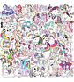 Set 100 Stickers De Unicornios - Pegatinas / Calcomanias - Miniatura 4