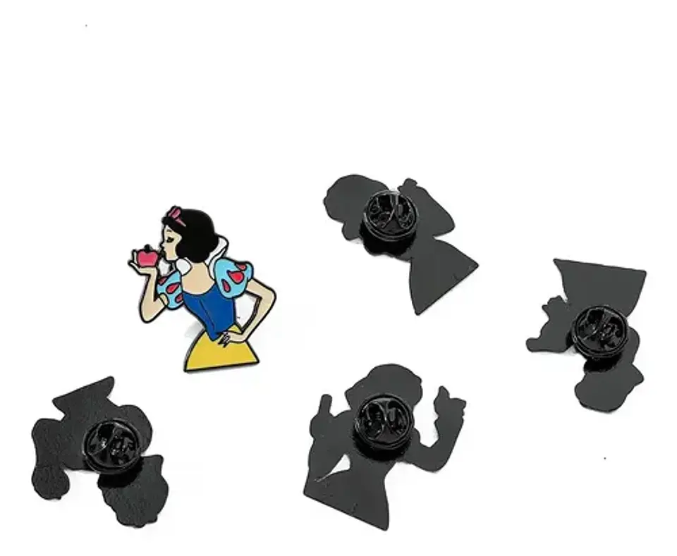 Pins De Blanca Nieves / Blanca Nieves / Broches Metalicos 8
