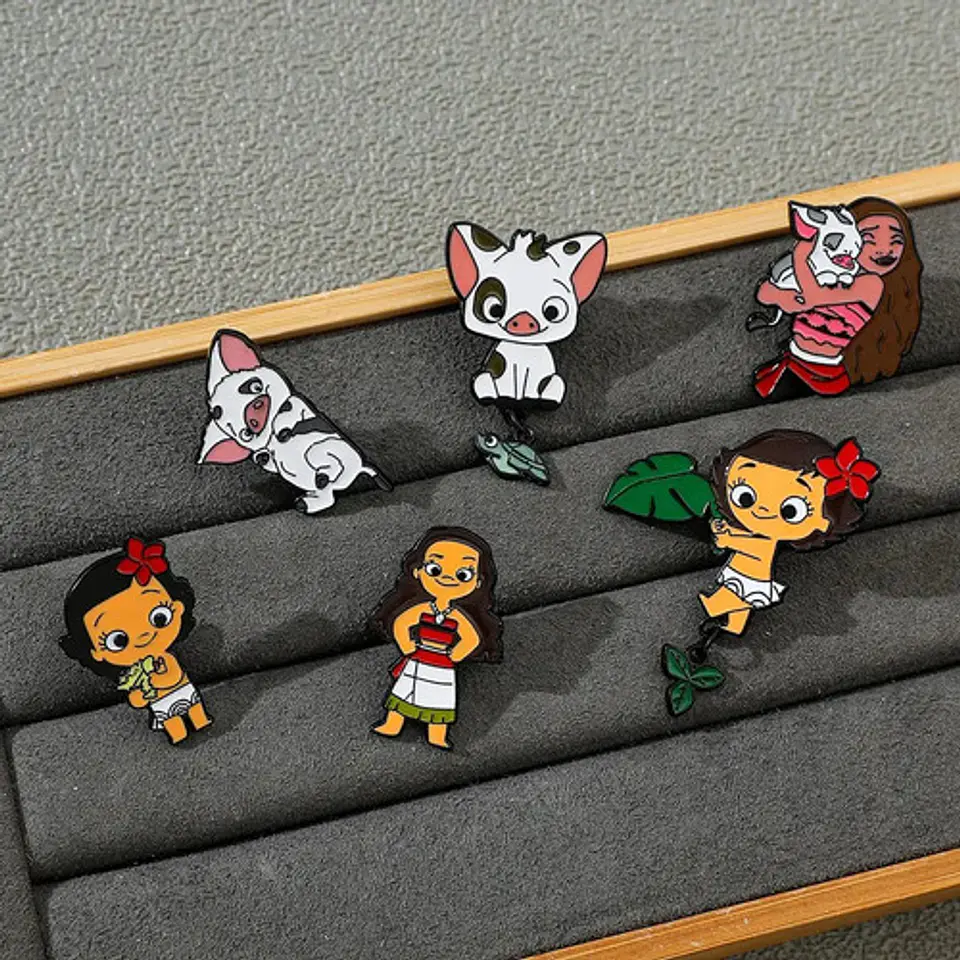 Pins De Moana / Moana / Broches Metalicos (pines) 15