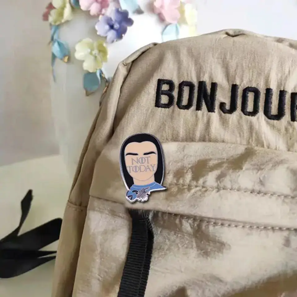 Pins De Arya Stark / Juego De Tronos / Broches Metálicos 3