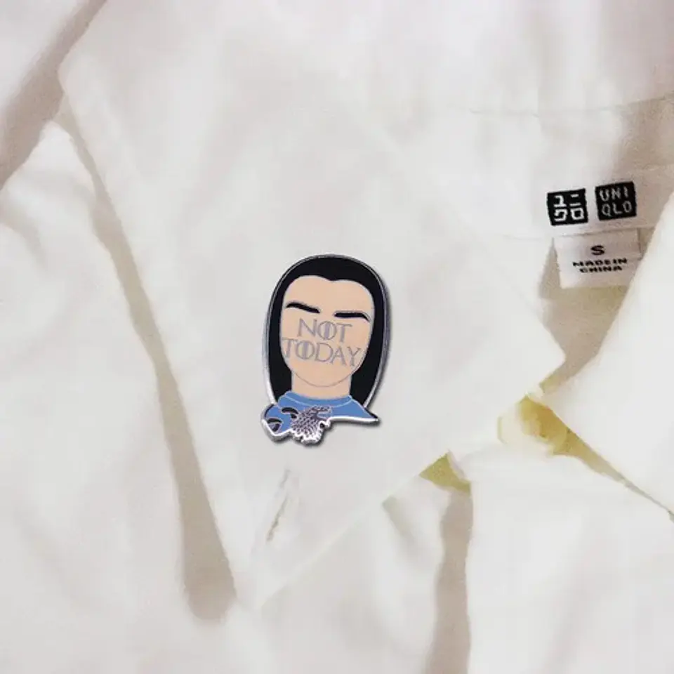 Pins De Arya Stark / Juego De Tronos / Broches Metálicos 5