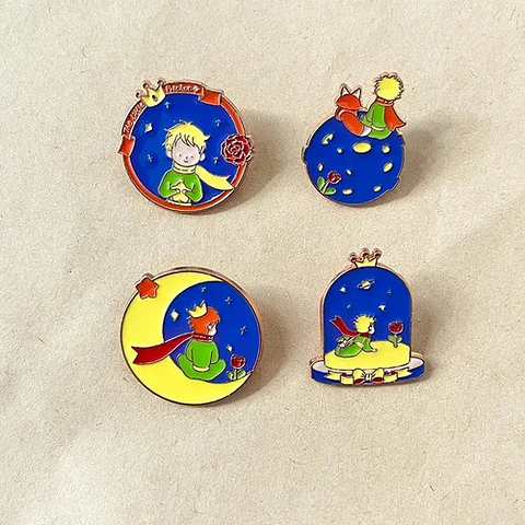 Pins Del Principito / El Principito / Broches Metalicos