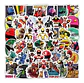 Power Rangers - Set 50 Stickers / Calcomanías Autoadhesivas - Miniatura 4