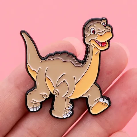 Pins De Pie Pequeño / Dinosaurios / Broches Metalicos