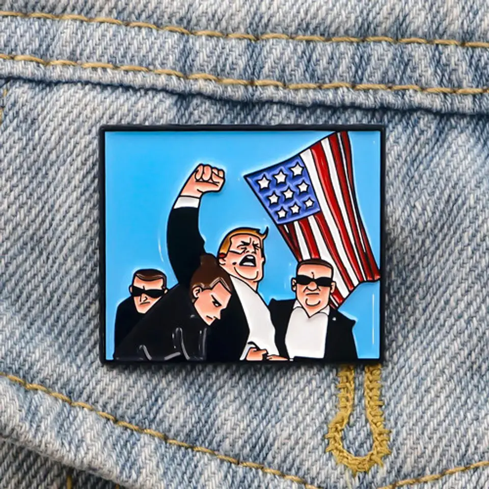 Pins De Donald Trump / I Love Donald Trump / Broches 3
