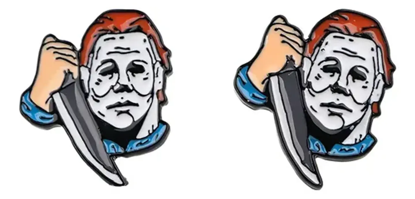 Aros Aretes Pendientes De Michael Myers / Acero Quirúrgico 1
