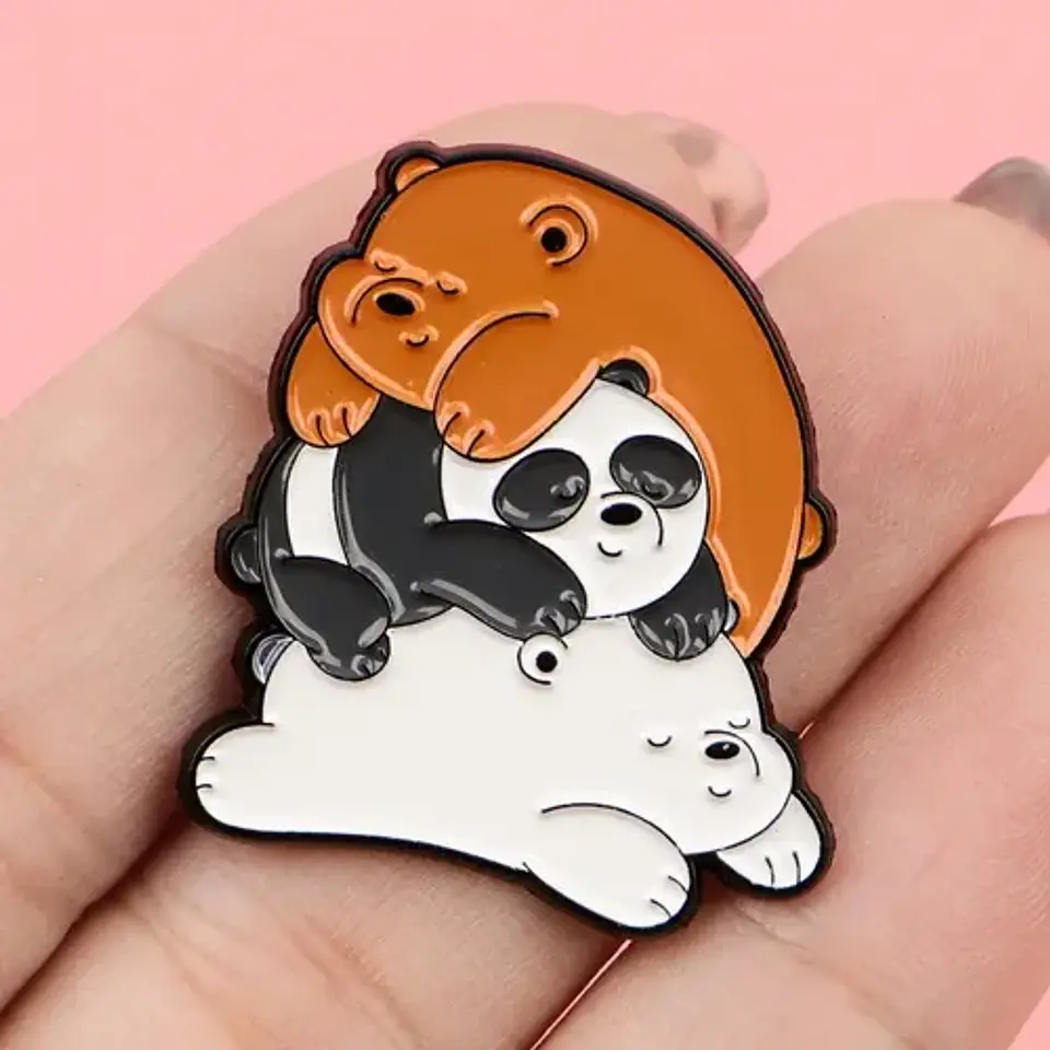 Pins De Osos Escandalosos / The Bears / Broches Metálicos 2