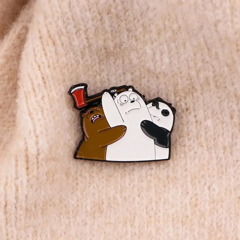 Pins De Osos Escandalosos / The Bears / Broches Metálicos 8
