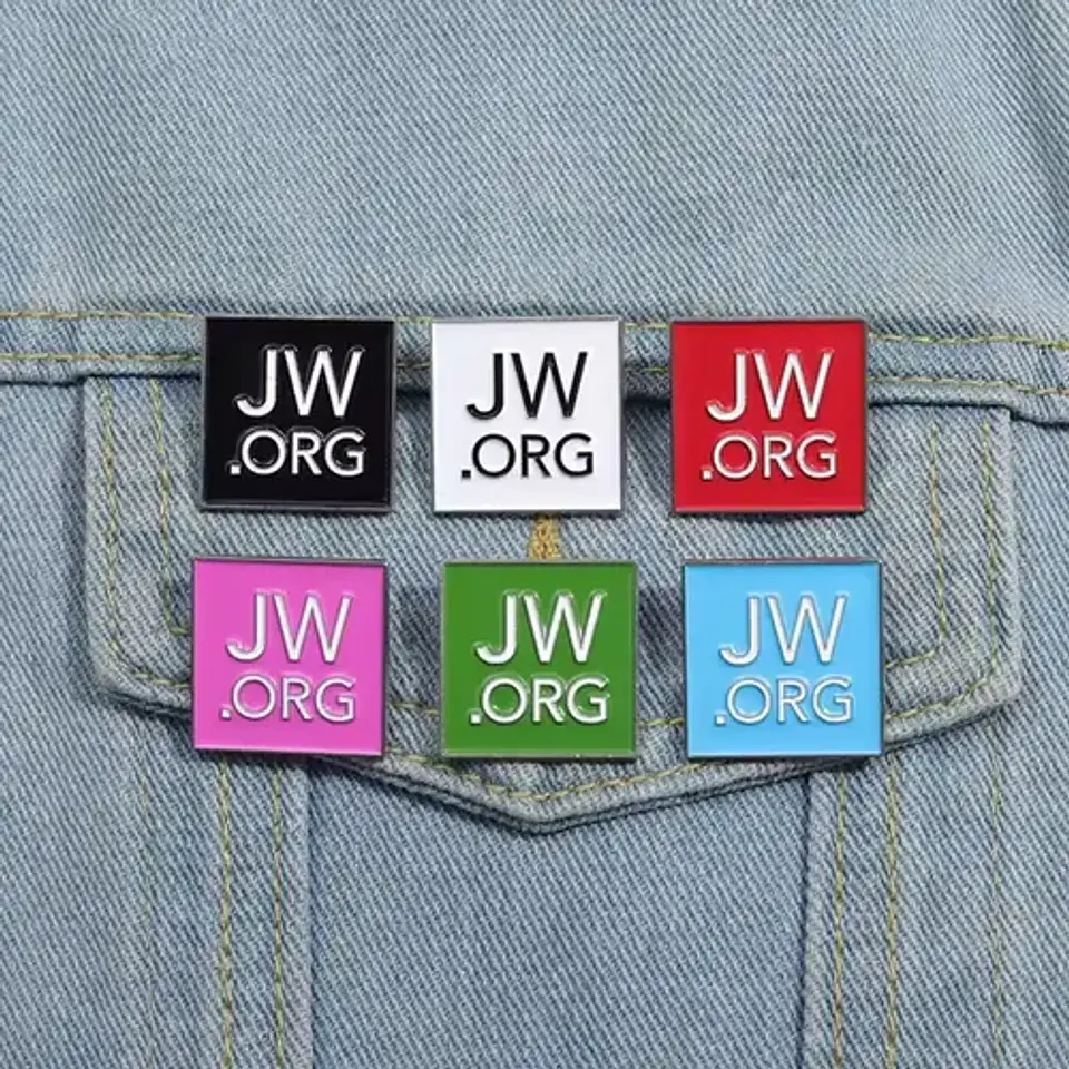 Pins De Testigos De Jehová / Jw / (pines) Broches Metálicos 3