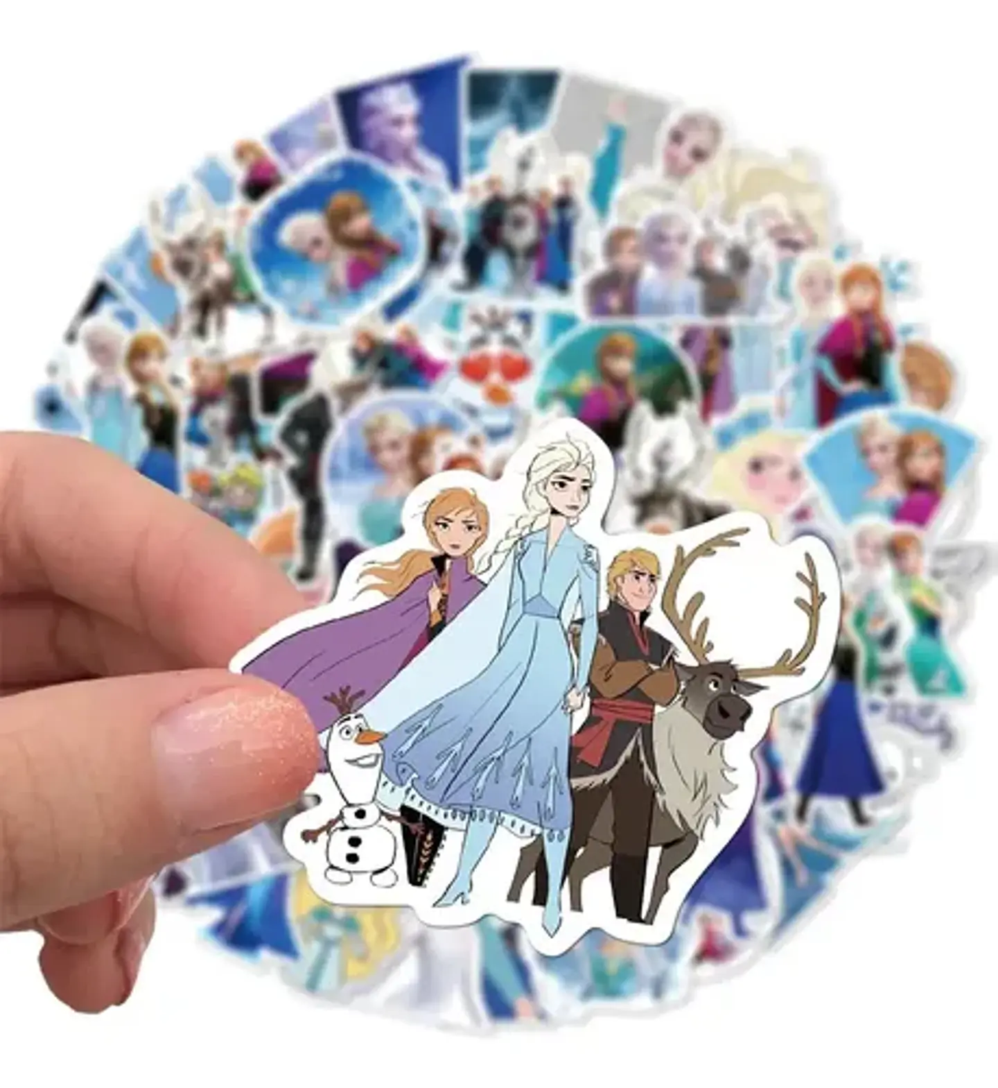 Set 100 Stickers De Frozen - Pegatinas / Calcomanías 2