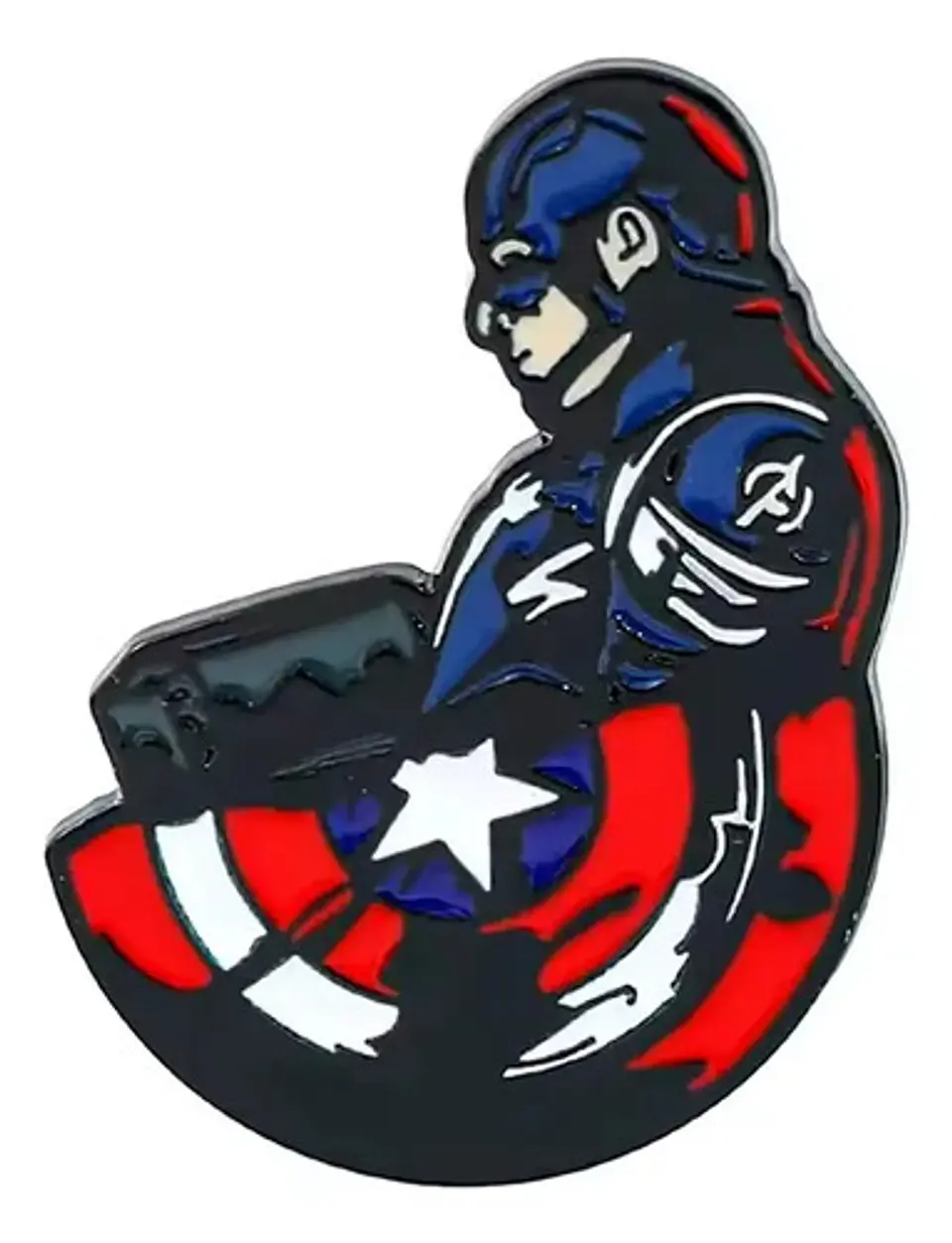 Pins De Capitán América / Marvel / (pines) Broches Metálicos 4