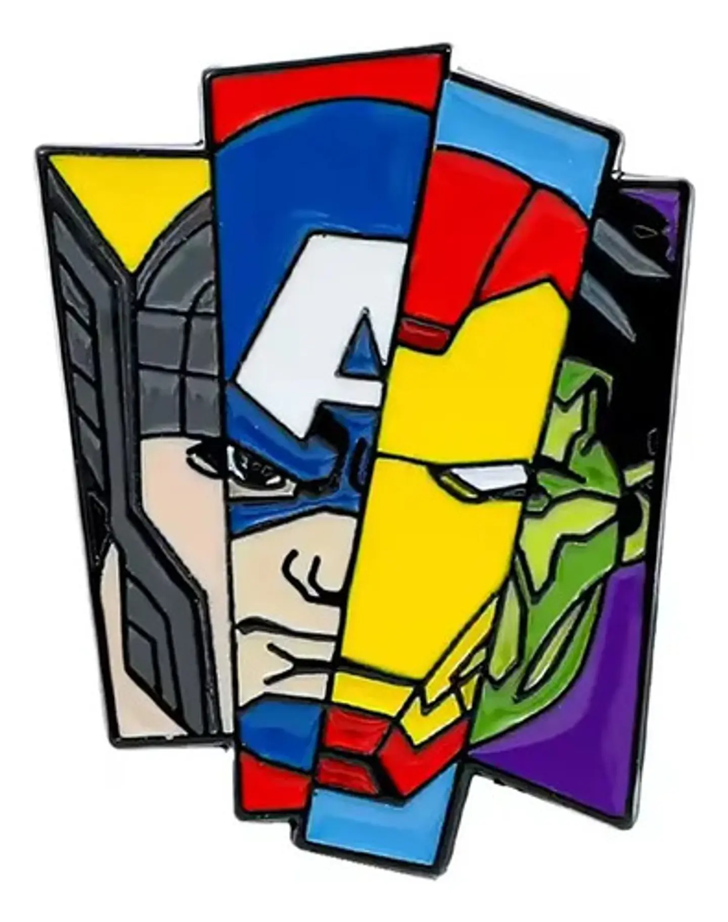Pins De Capitán América / Marvel / (pines) Broches Metálicos 8