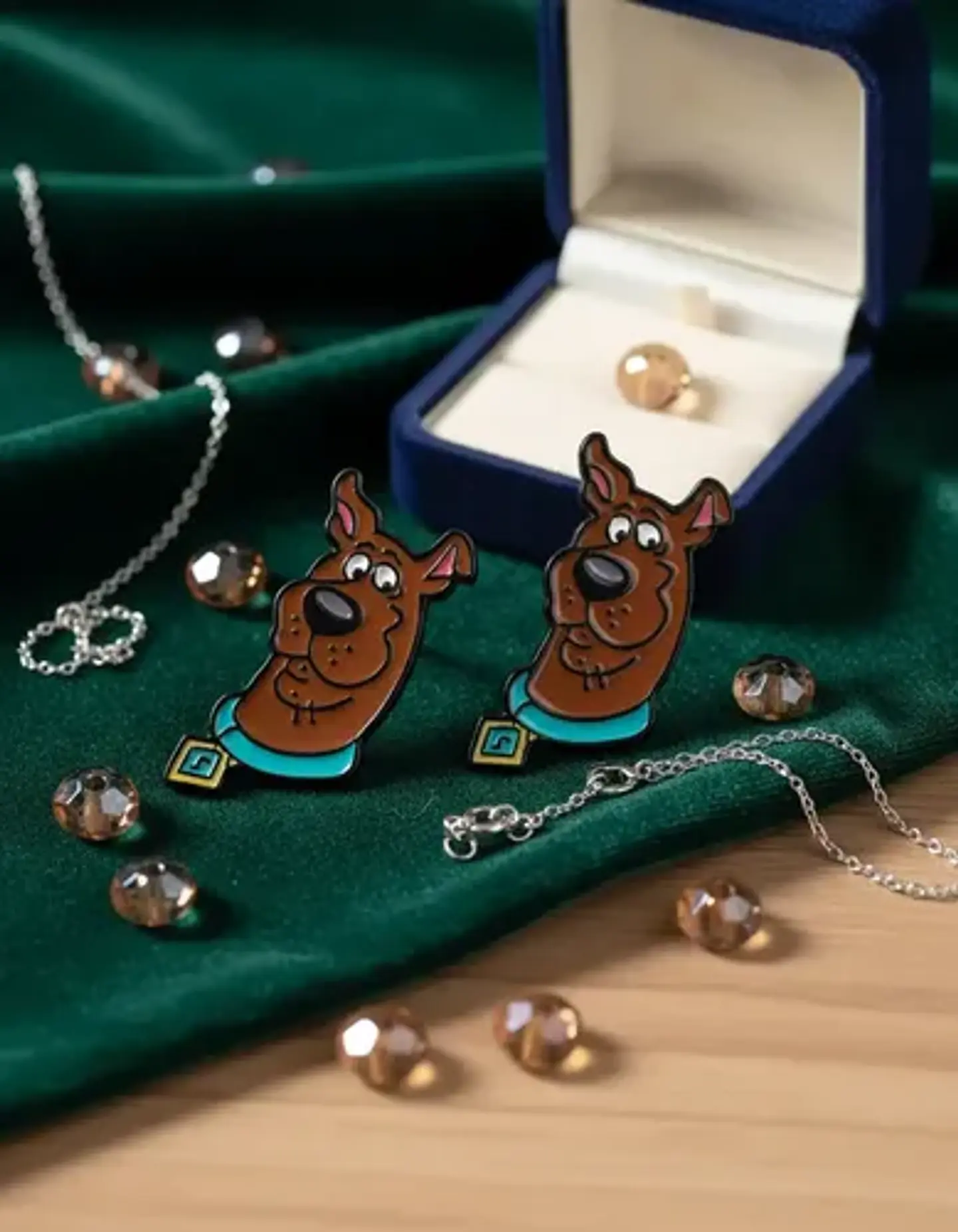 Aros Aretes Pendientes De Scooby-doo / Acero Quirúrgico 1