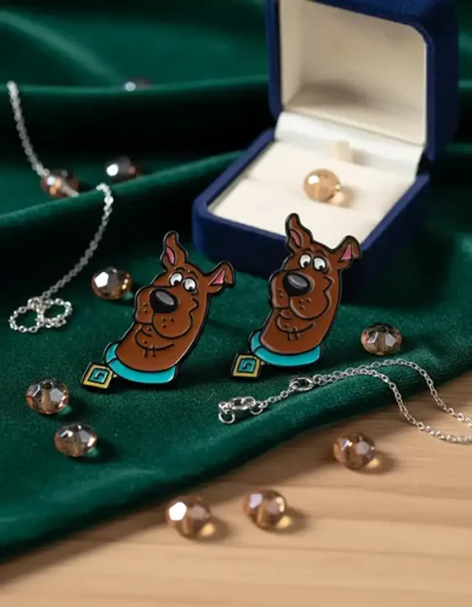 Aros Aretes Pendientes De Scooby-doo / Acero Quirúrgico 1