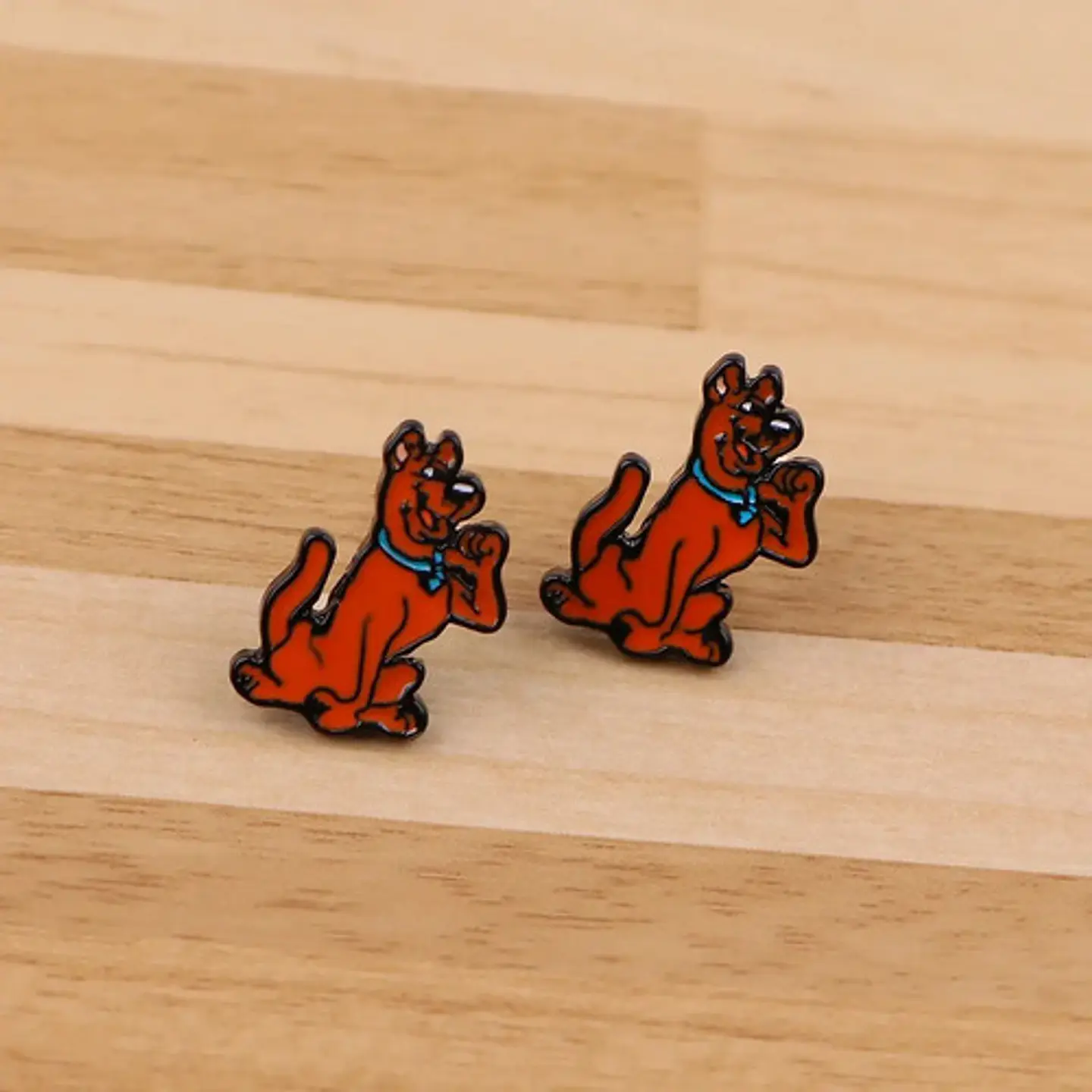 Aros Aretes Pendientes De Scooby-doo / Acero Quirúrgico 6