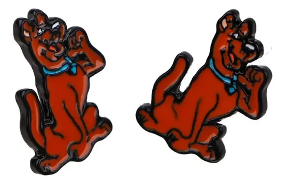 Aros Aretes Pendientes De Scooby-doo / Acero Quirúrgico 8