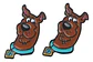 Aros Aretes Pendientes De Scooby-doo / Acero Quirúrgico - Miniatura 9