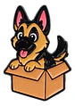 Pins De I Love Perritos / Perros Kawaii / Broches Metalicos - Miniatura 9