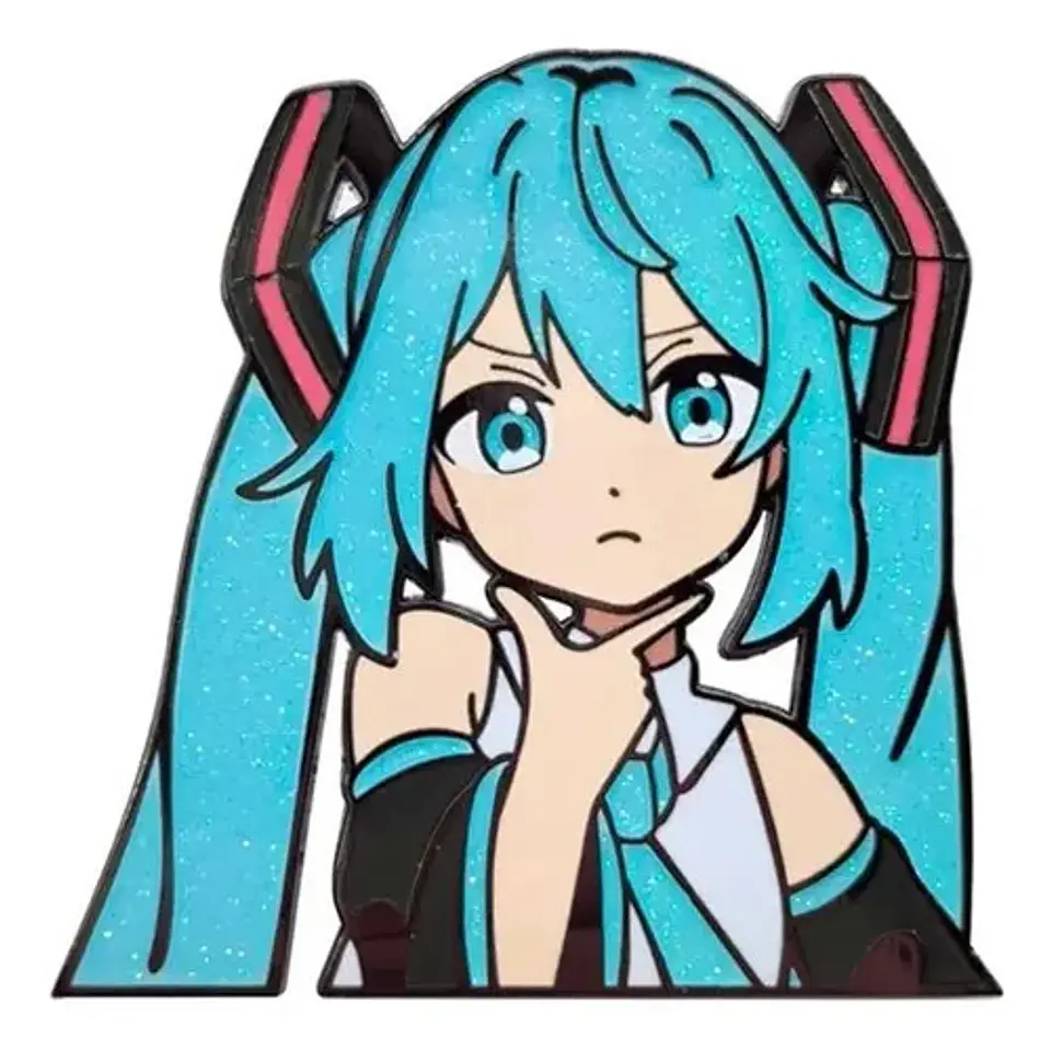 Pins De Miku Hatsune / Hatsune Miku / Broches Metalicos 5