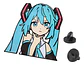 Pins De Miku Hatsune / Hatsune Miku / Broches Metalicos - Miniatura 7