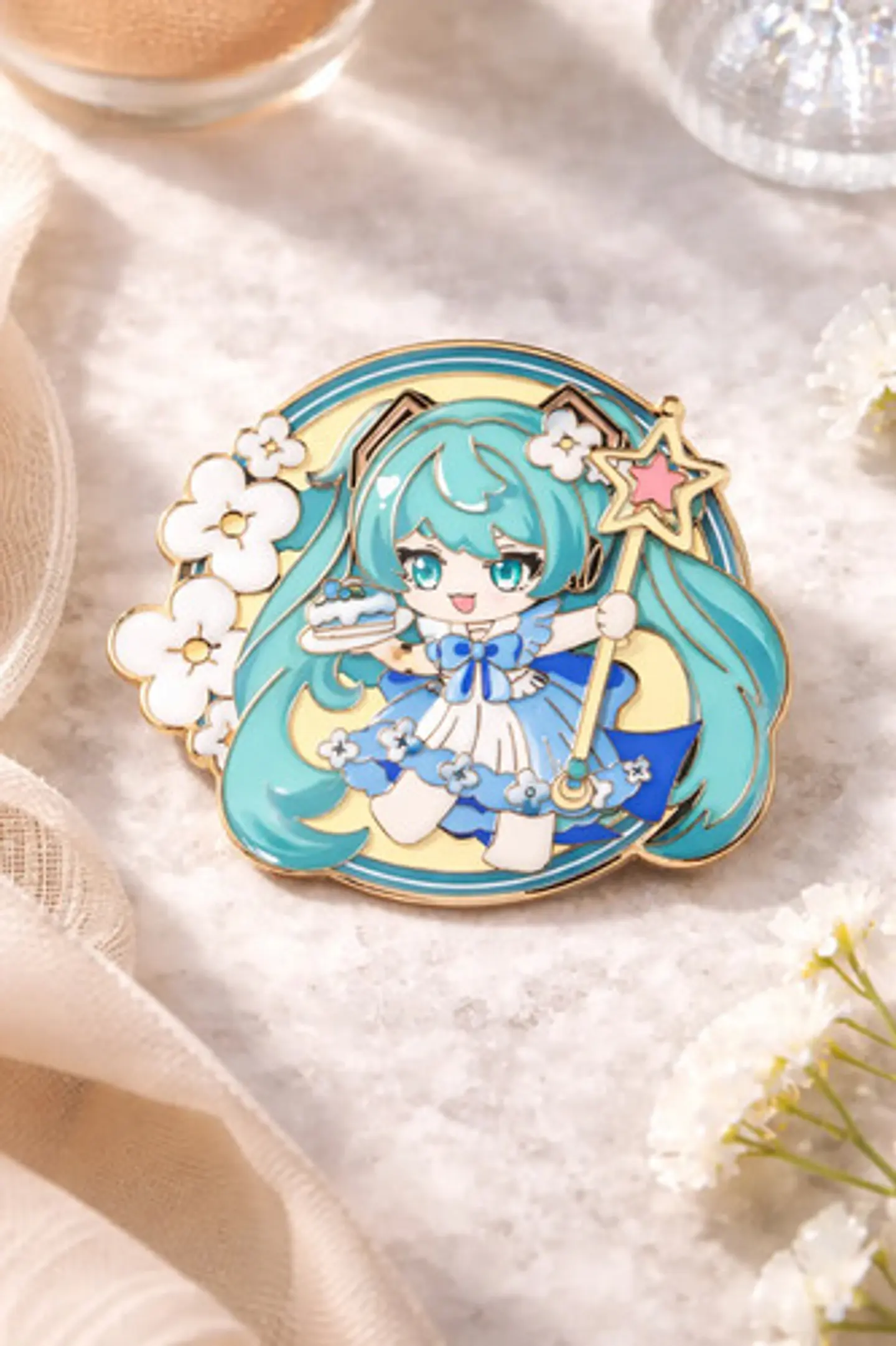 Pins De Miku Hatsune / Hatsune Miku / Broches Metalicos 9