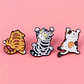 Pins De Gatos Lindos / Kawaii / (pines) Broches Metálicos - Miniatura 3